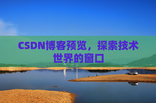 CSDN博客预览,探索技术世界的窗口